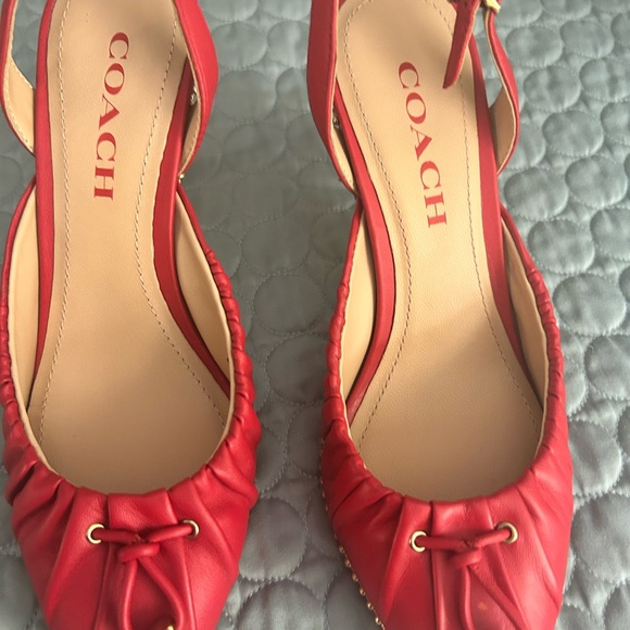 COACH slingback Heels - Picture 7 of 8
